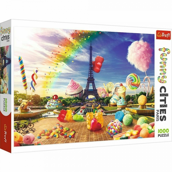 Trefl Puzzle 1000 Teile Funny Cities Paris